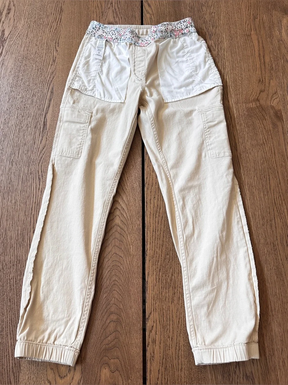 Levi's Girls' Beige Cargo Jogger Pants Size 14